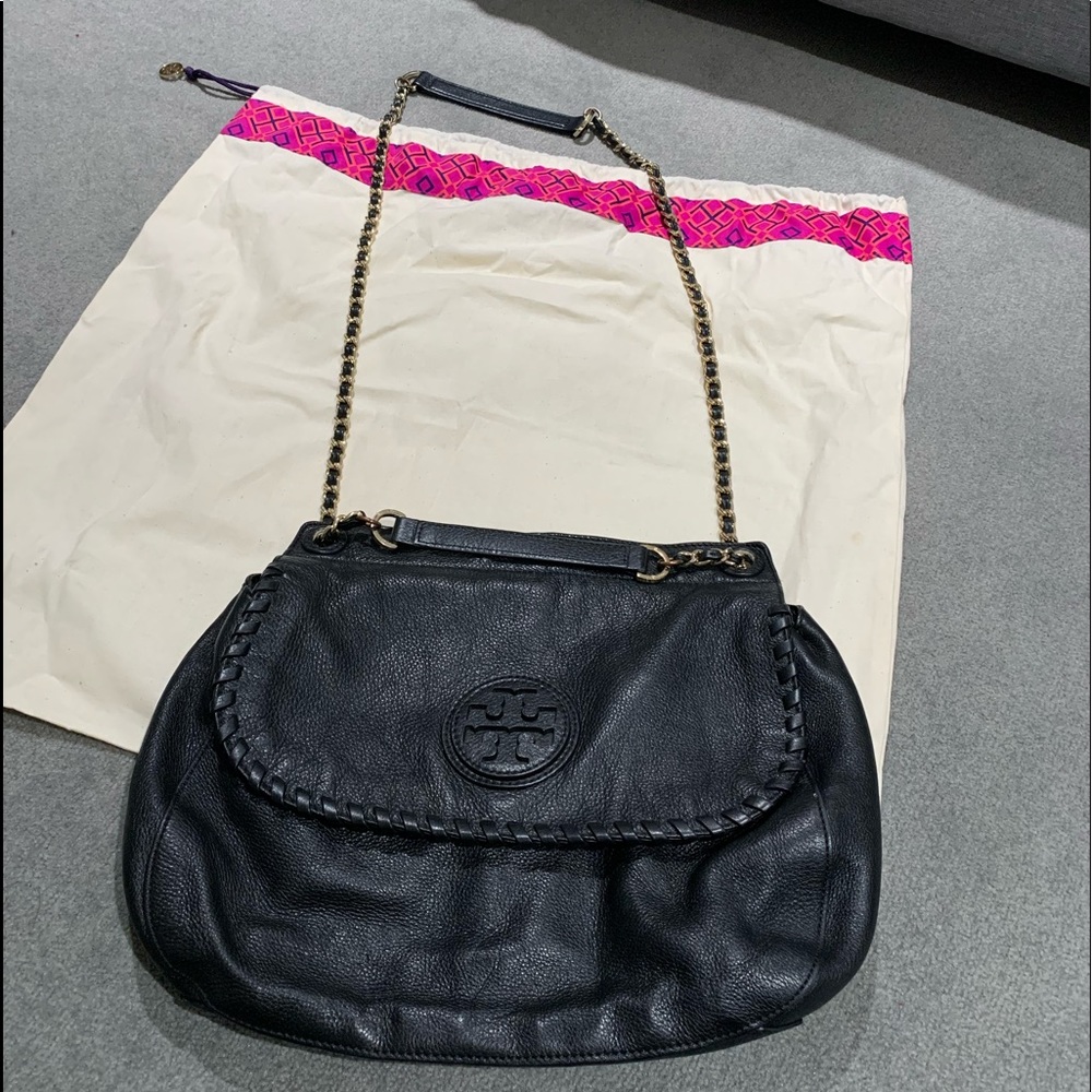 Black Tory Burch crossbody bag. Comes with dust bag.